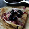 crêpe sucré - Recette Crêpe Chantilly sauce aux bleuets au miel