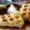 gaufre salé - Recette gaufre Fromage Frit